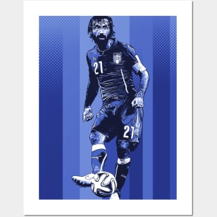 Andrea Pirlo Posters and Art